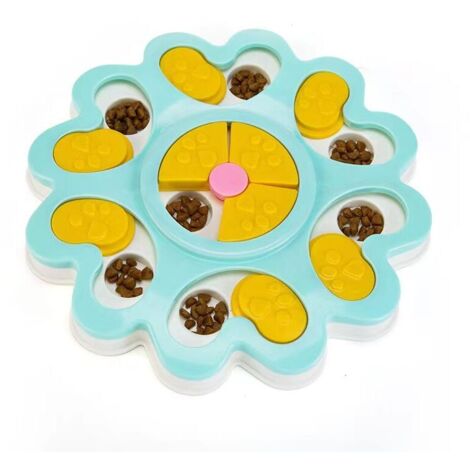 Juguete rompecabezas para cachorros de menta, juego de entrenamiento para perros, comedero lento, comedero, juguete para patas de perro, juguete educativo de comedero lento, multifuncional, rompecabez