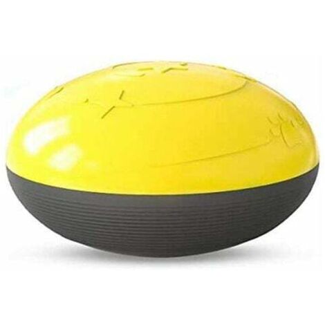 Juguetes interactivos con chirrido Juguete amarillo para perros Dispensador de comida para perros Juguetes para masticar para perros Juegos indestructibles para perros Pelota interactiva resistente pa