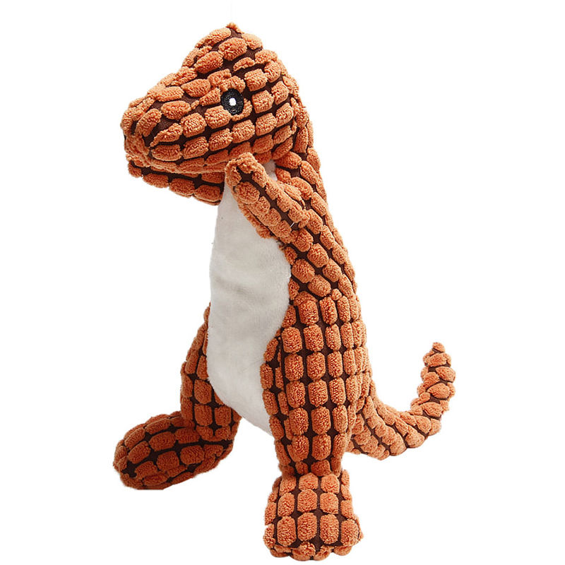 

Juguetes molares para mascotas, juguetes para masticar, dinosaurios naranja