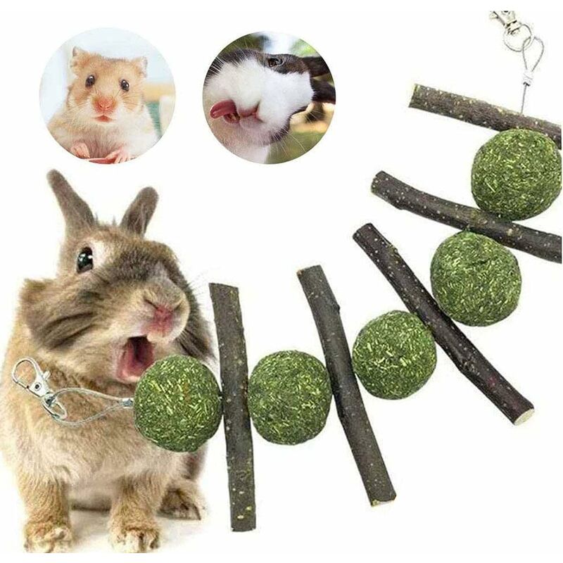 

Juguetes para masticar hámster Palitos de manzana, juguetes para moler dientes de mascotas, mascota pequeña, hámster, conejo, rama de árbol de