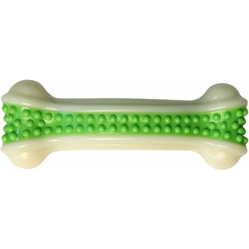 

Zqyrlar - Juguetes para masticar perros, increíbles juguetes de hueso de perro para palos agresivos, palo de limpieza de dientes molares para