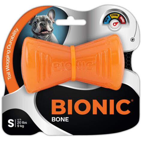 Juguetes ultra resistentes para perros BIONIC Hueso