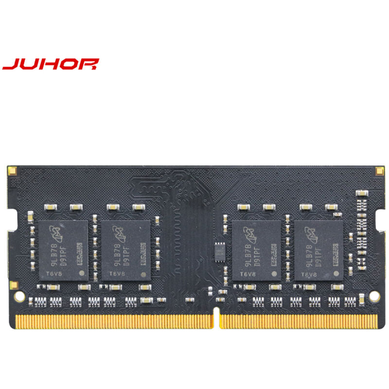 

4GB 260Pin DDR4 2666Mhz Memoria para computadora portatil 1.2V CL19-19-19-43 Mejora el rendimiento de la computadora portatil Plug N Play, Negro,