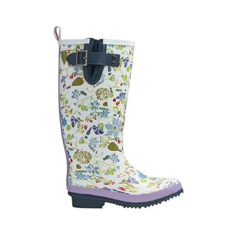Julie Dods Lavender Wellington Boots - Size 4