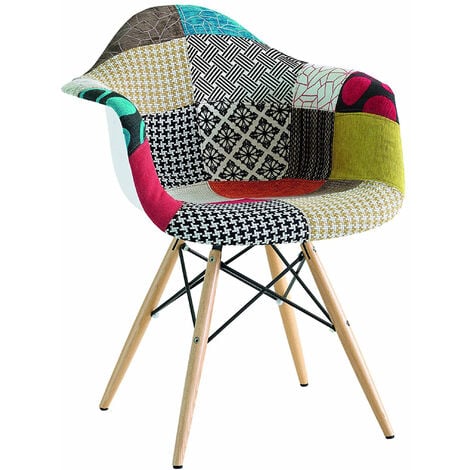 JULIETTE - poltrona nordica patchwork