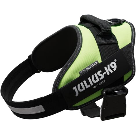 Julius-K9, Pettorina IDC Power, Taglia: L / 1, Colore: Verde neon