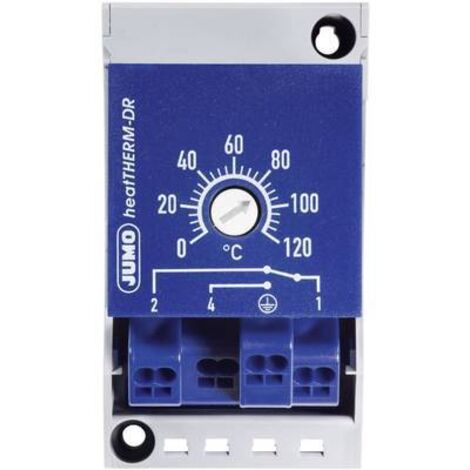 Jumo 603070/0002-7 Disjoncteur thermique 0 à 120 °C Relais 16 A