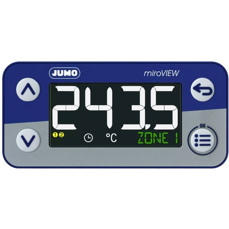 Jumo - 701580/0-01-23-02 Régulateur de température -200 à +600 °c (l x h) 76 mm x 36 mm R429482