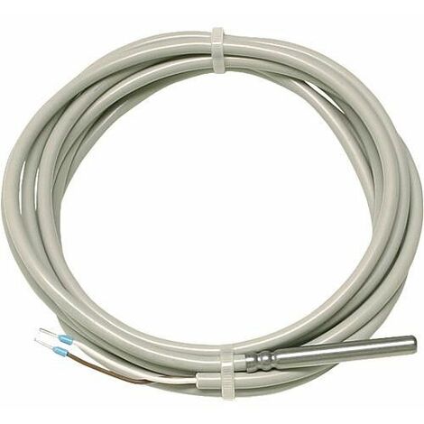 JUMO Capteur de temperature PT 100 Plage de mesure -5...80°C Longueur 2500 mm PVC