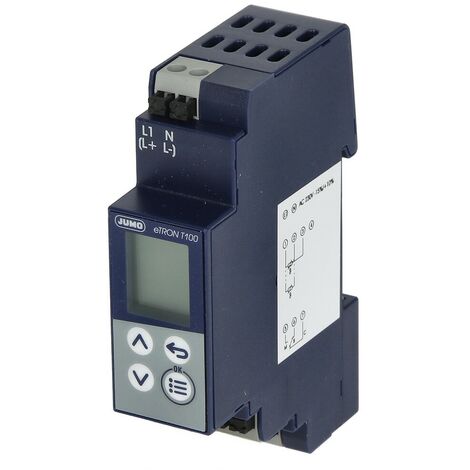 Jumo e TRON T thermostat digital 230 V type 701050/811-02