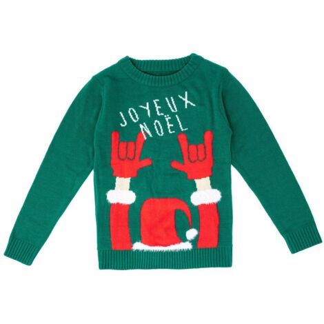 Jumper de Navidad hombre santa rock moto 2 surtidos - Feeric lights & christmas
