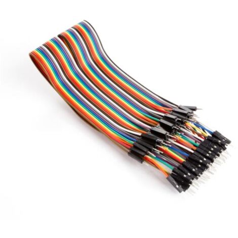 JUMPER-KABEL (40 x DRAHTBRÜCKEN-STECKER, 40 x DRAHTBRÜCKEN-STECKER) 30 cm