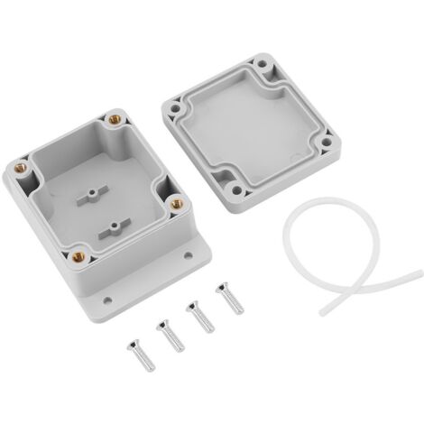 Junction Box, 89  59  35mm Electrical Enclosure, Junction Box, DIY Wiring Box, IP65 Waterproof ABS Project Box, for Indoor and Outdoor Electrical Equipment(89  59  35mm)