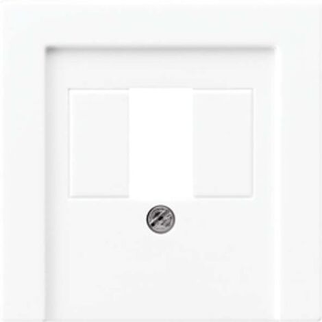 Jung 1 parte Placca di copertura Coperchio Bianco alpino A569BFPLTWW