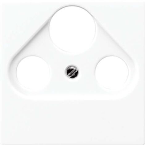 Jung 1 parte Placca di copertura Coperchio Bianco crema A561PLSAT