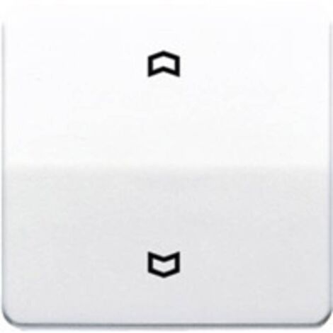 Jung 1 parte Placca di copertura Frecce con simboli Bianco alpino CD590PWW 1 pz.