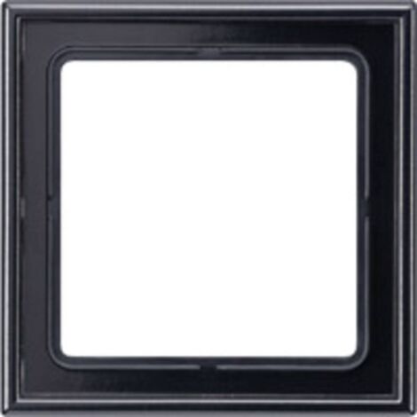 Jung 1 parte Telaio di copertura Coperchio Nero LS981SW 1 pz.