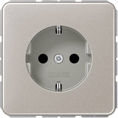 Jung 1 scomparto Frutto Presa di alimentazione schuko Platino CD1520PT