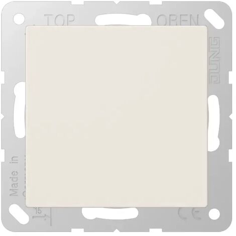 Jung 1fach Einsatz Abdeckung  Creme-Weiß A594-0 1 St.