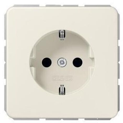 Jung 1fach Einsatz Schutzkontakt-Steckdose  Creme CD1520 1 St.