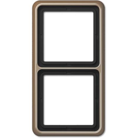 Jung 2 vie Telaio di copertura Coperchio Bronzo CD582GB 1 pz.