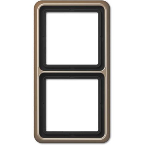 Jung 2 vie Telaio di copertura Coperchio Bronzo CD582GB 1 pz.