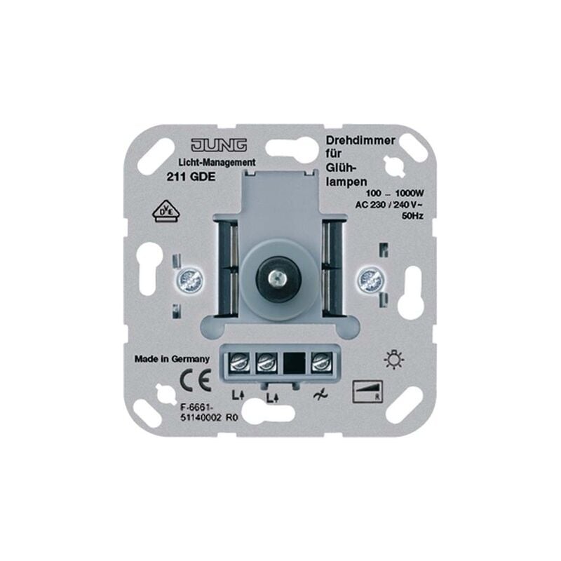 211GDE variateur rotatif - Jung