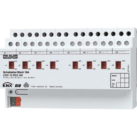 JUNG 2308.16REGHM KNX ACTIONNEUR TOR 8 SORTIES