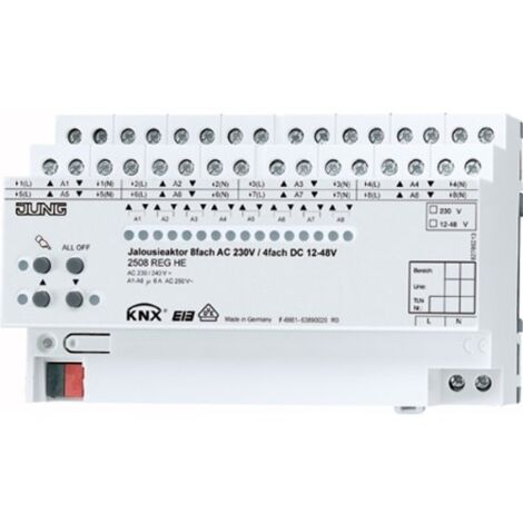 Jung 2508 REGHE Actionneur électrique blanc pour volet