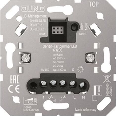 JUNG 4011377166929 1712DE DIMMER UNIVERSALE LED