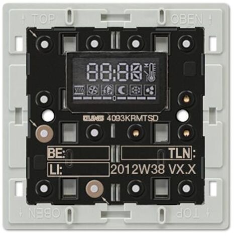 Jung 4093 KRM TS modulo di controllo nero domotica