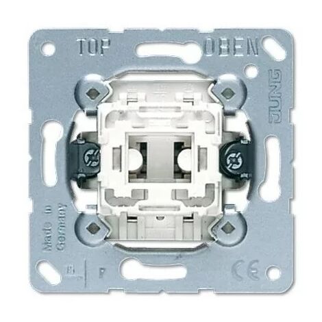 Jung 501U - Mécanisme Interrupteur à bascule 10 AX 250V - blanc