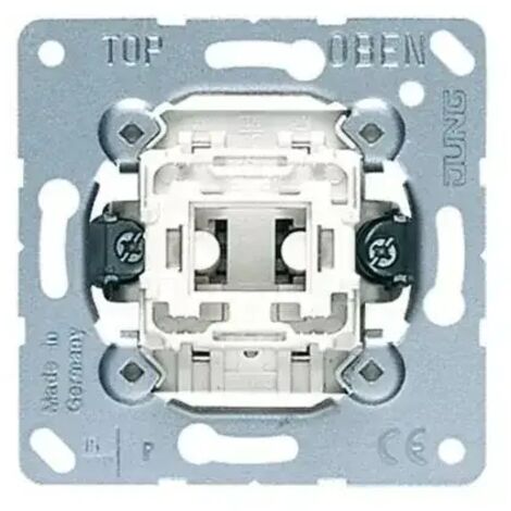 Jung 506EU - Mécanisme Va-et-Vient 10 AX 250V - Sans griffes