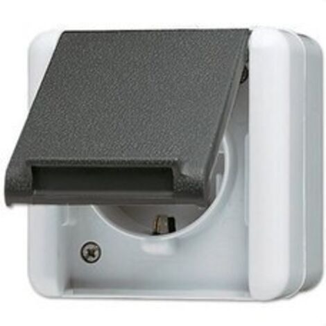 JUNG 820KIW ENCHUFE SCHUKO, 16 A 250 V CON PROTECCIÓN PARA NIÑOS