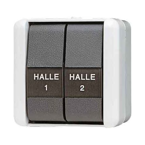JUNG 835 W DOUBLE INTERRUPTEUR 2 SCHLIEÁER