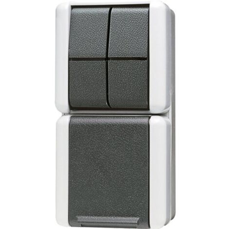 JUNG 875W Interruttore a chiave elegante in nero