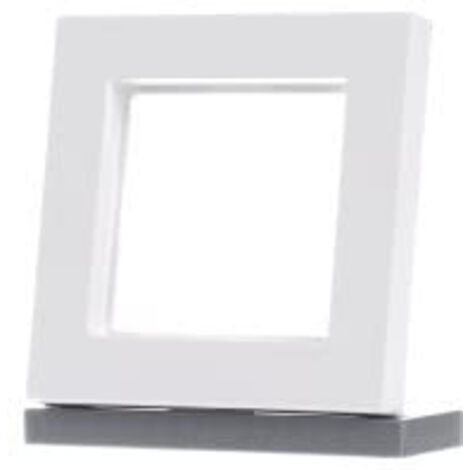 JUNG A5581BFWWM RAHMEN, 1FACH, A 550, SCHNEEWEISS OPACO