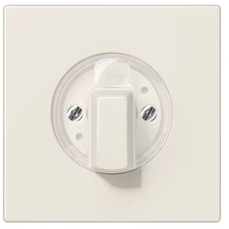 Jung Abdeckung für Drehschalter 1fach, Duroplast, Serie LS, weiß LS 1941
