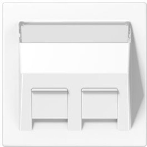 Jung Abdeckung Montageadapter 30° Blanc Alpin 70x70 mm