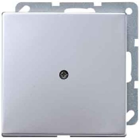 Jung AL2990A Plaque de finition aluminium pour interrupteur