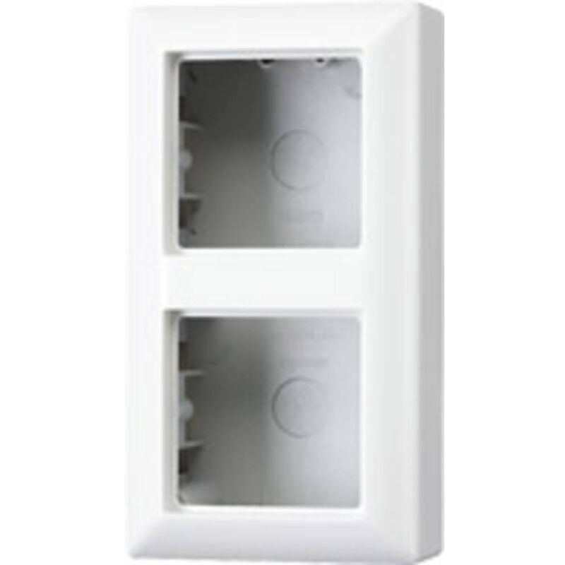X2 Cadre Boîtier montage apparent (en saillie) blanc-alpin AS582AWW 1 pc(s) - Jung
