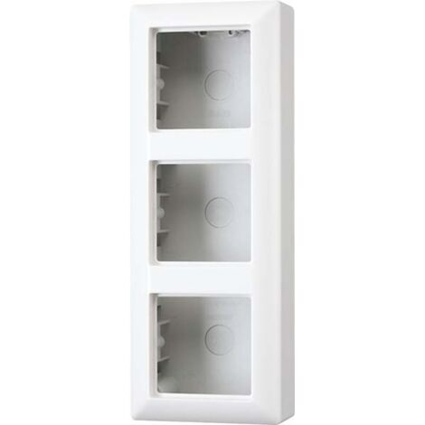 Jung AS 583 A WW cassette de décharge blanche 3 prises