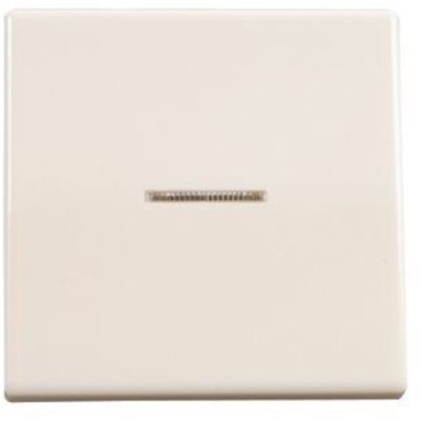 JUNG AS500 - TECLA CON VISOR PARA MECANISMO SIMPLE PLACA CENTRAL BLANCO