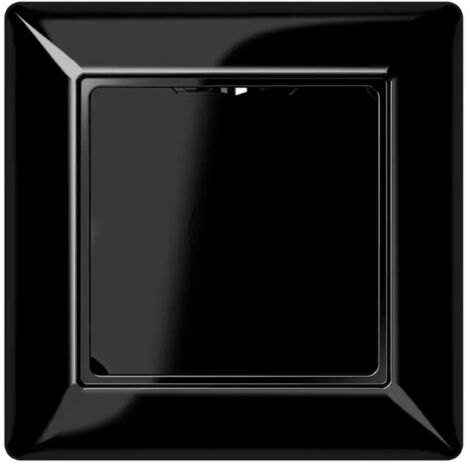 Jung Aufputz-Kappe 1fach, Serie AS, schwarz AS581ASW