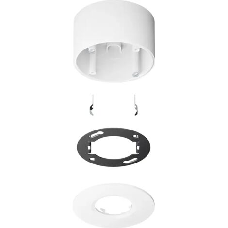 Jung Aufputz-Set für KNX Präsenzmelder / Automatikschalter, Thermoplast, alpinweiß PMM-AP-SET-WW