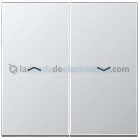 Jung Balancín doble, con símbolos de flecha, serie LS, aluminio AL 2995 P