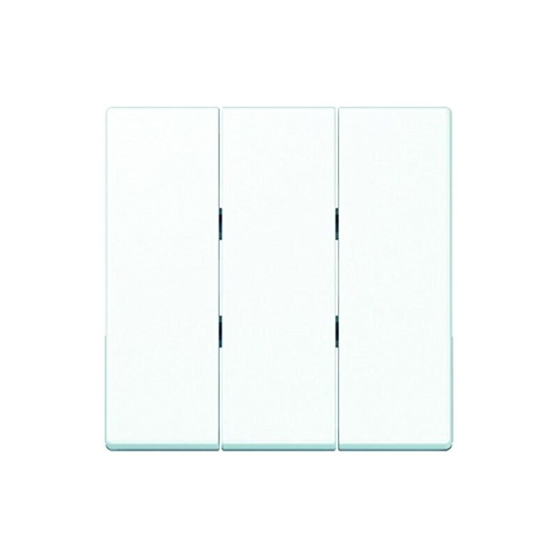 Bascule triple pour interrupteur + bouton poussoir a 593 bf ww A593BFWW - Jung