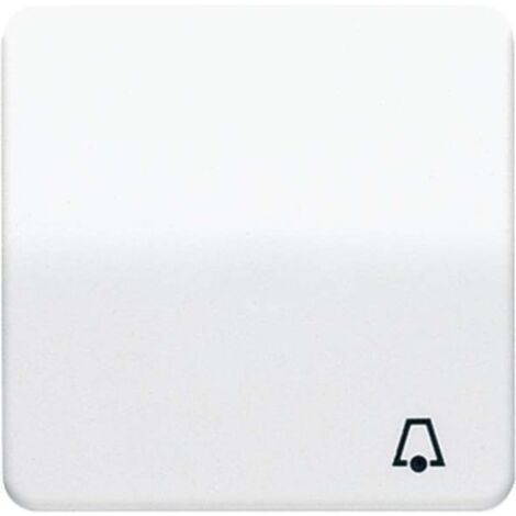 Jung Bilanciere 1 posto, simbolo campanello, duroplasto, serie CD, bianco alpino CD 590 K WW