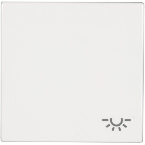 Jung Bilanciere 1 scomparto, simbolo luce, duroplastico, serie LS, bianco alpino LS 990 L WW