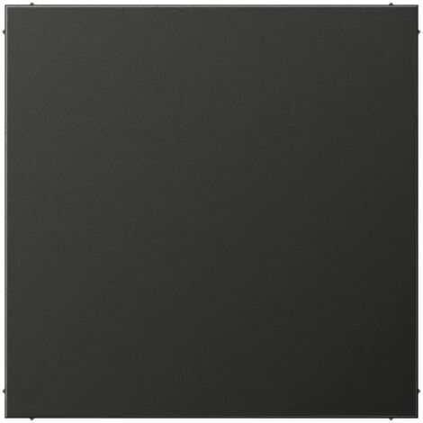 Jung Blind-Abdeckung (verrastet), Aluminium lackiert, Serie LS, anthrazit (lackiertes Aluminium) AL2994BAN